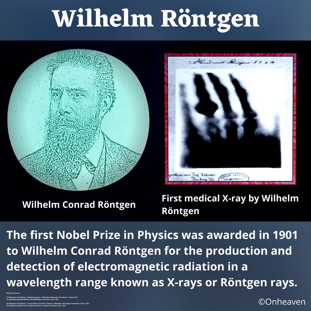 On this Day in Physics (Discovery of X-Ray) – Onheaven